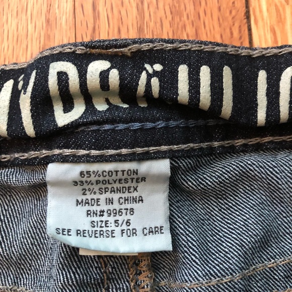 Hydraulic Jean Shorts Size 5/6 - Picture 2 of 4